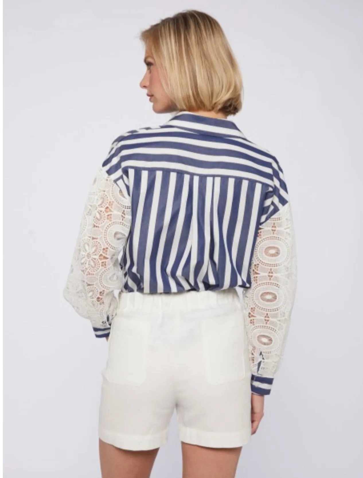 SHIRT VERNEN WHITE LACE