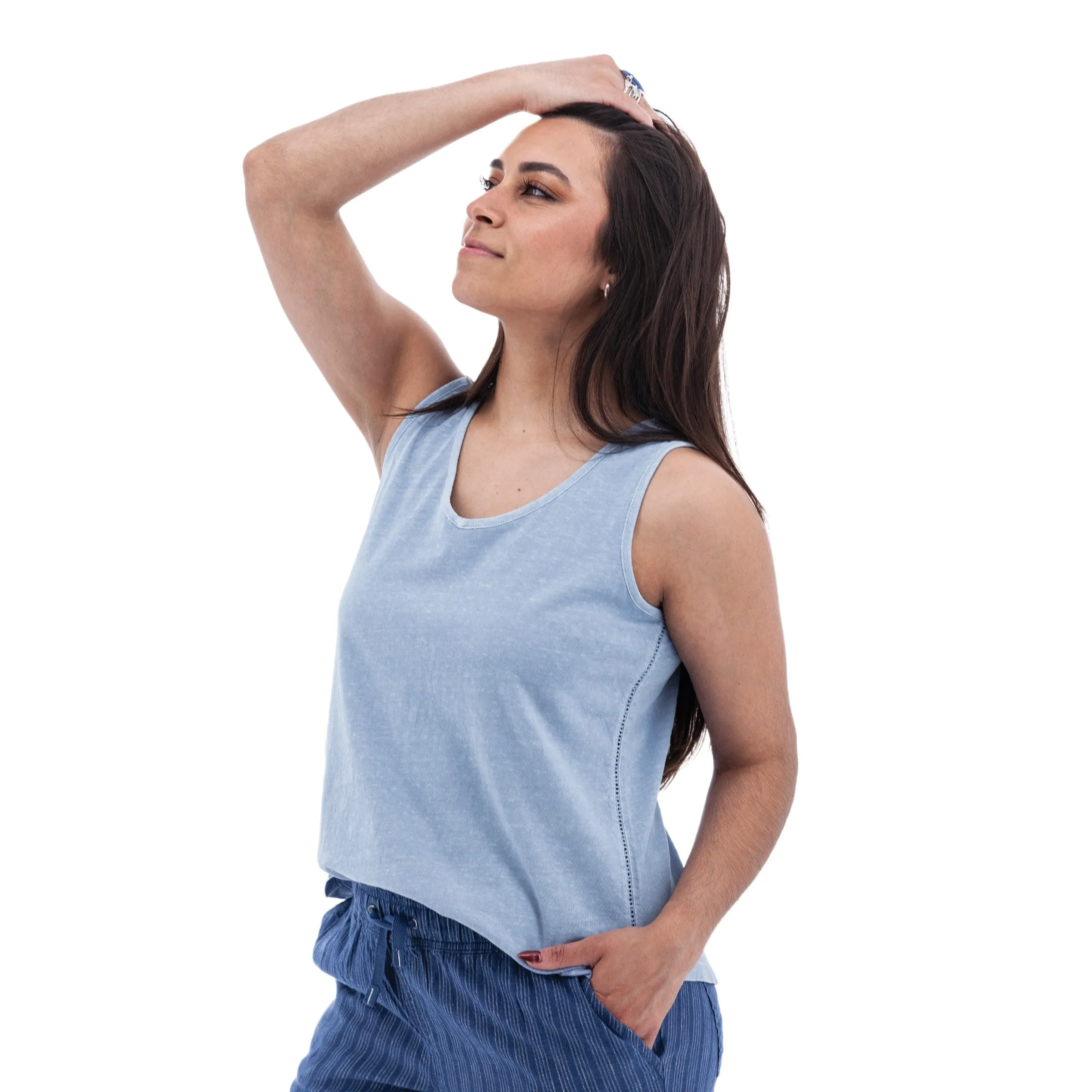 Simone V-Neck Tank Top - M169135