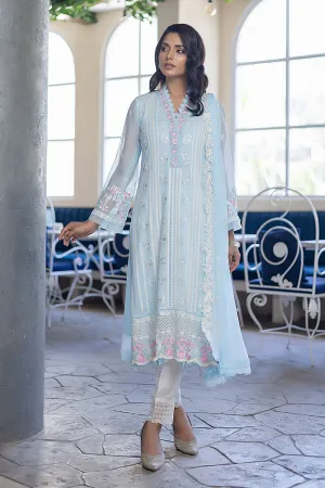 Sky Bloom |  Azure Ensembles Chiffon 3PCS 2023