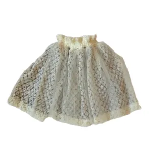 SMOCK SKIRT - Lacery White Tutu