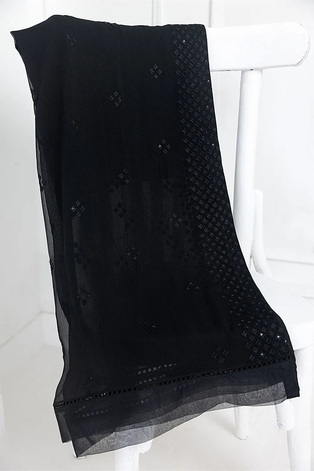 Smoky Night |  Azure Ensembles Chiffon 3PCS 2023