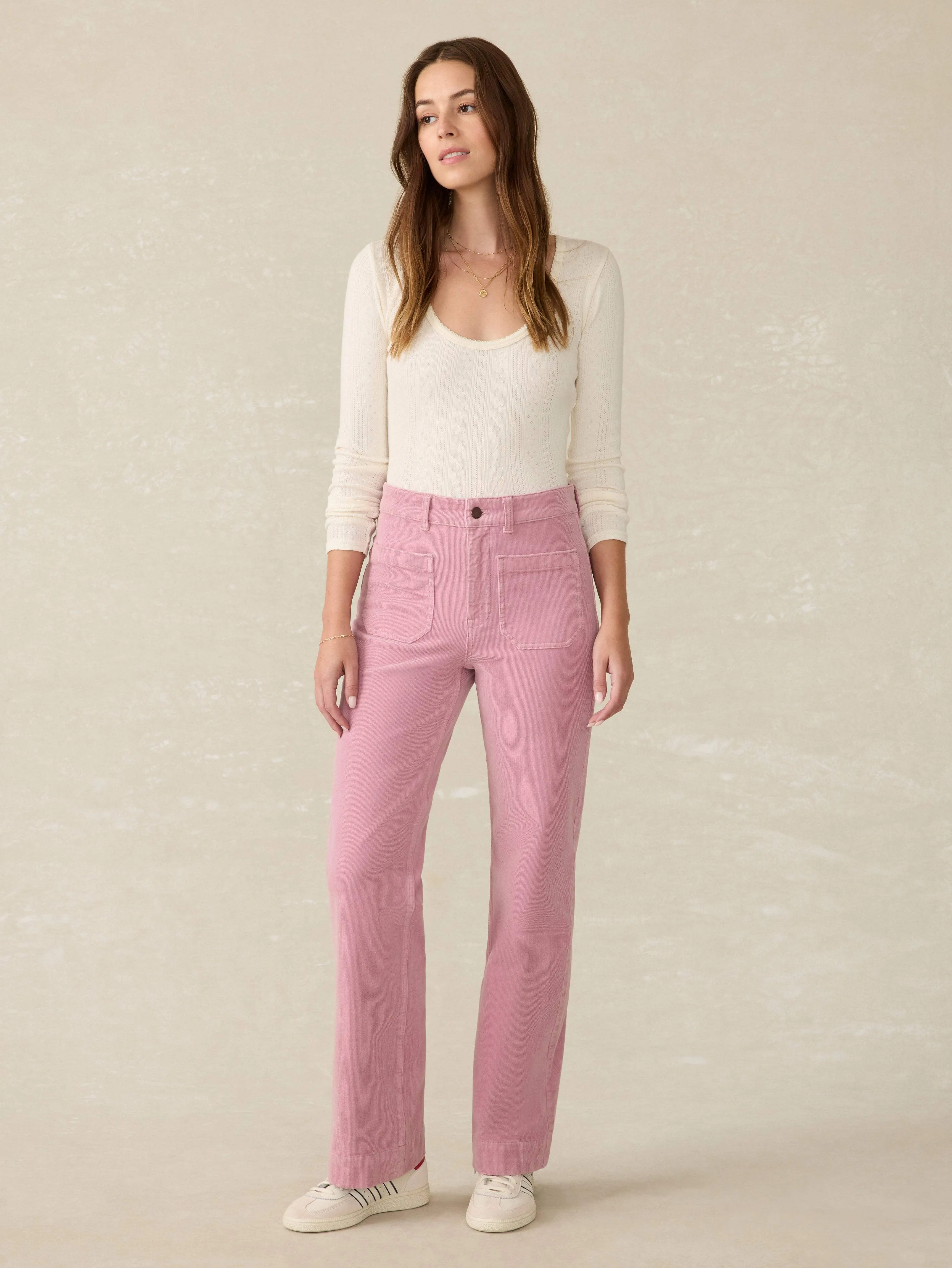 Softstretch Cord Patch Pocket Pant - Orchid Haze