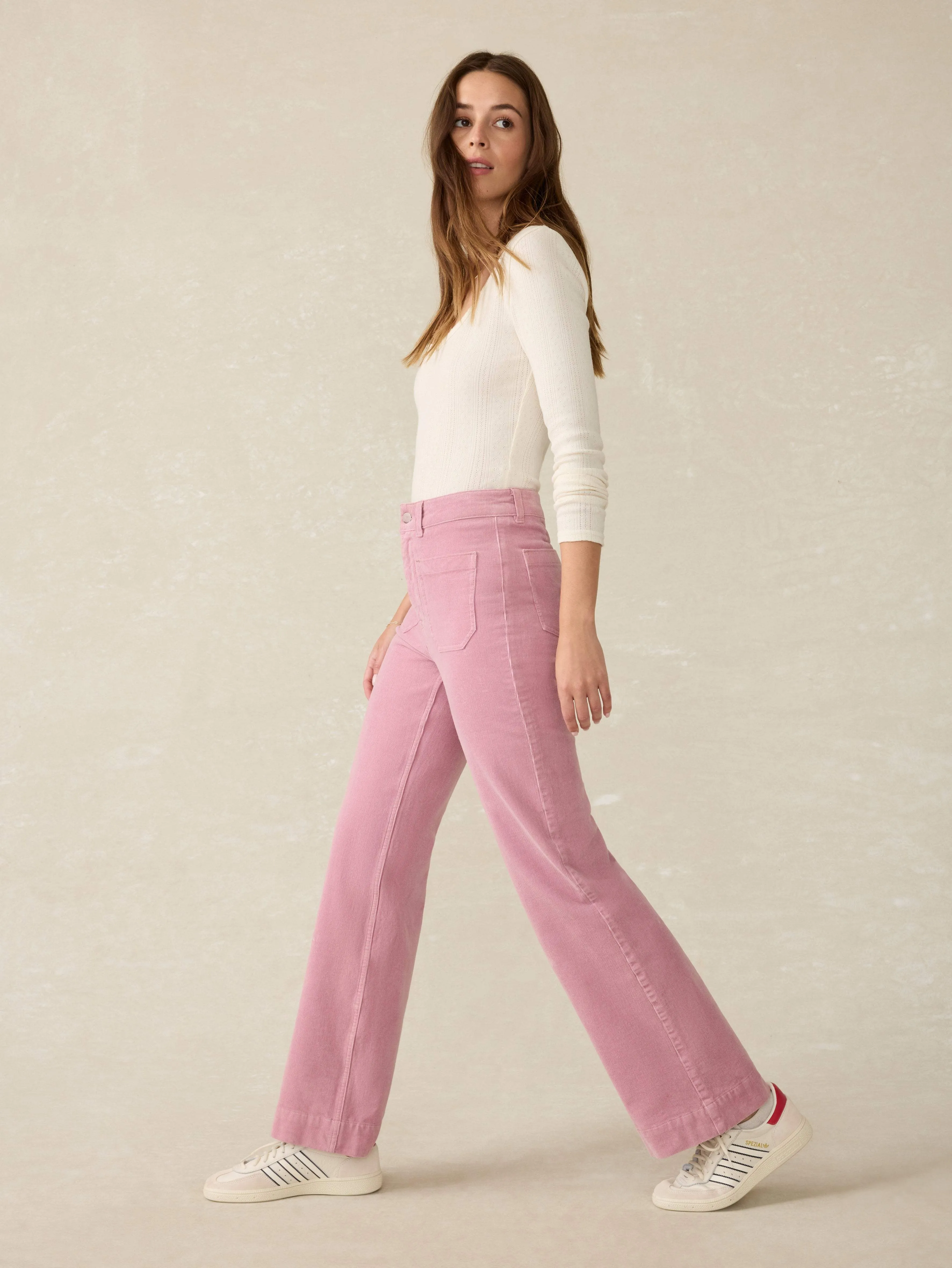 Softstretch Cord Patch Pocket Pant - Orchid Haze