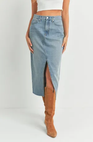 Sophie Long Denim Skirt
