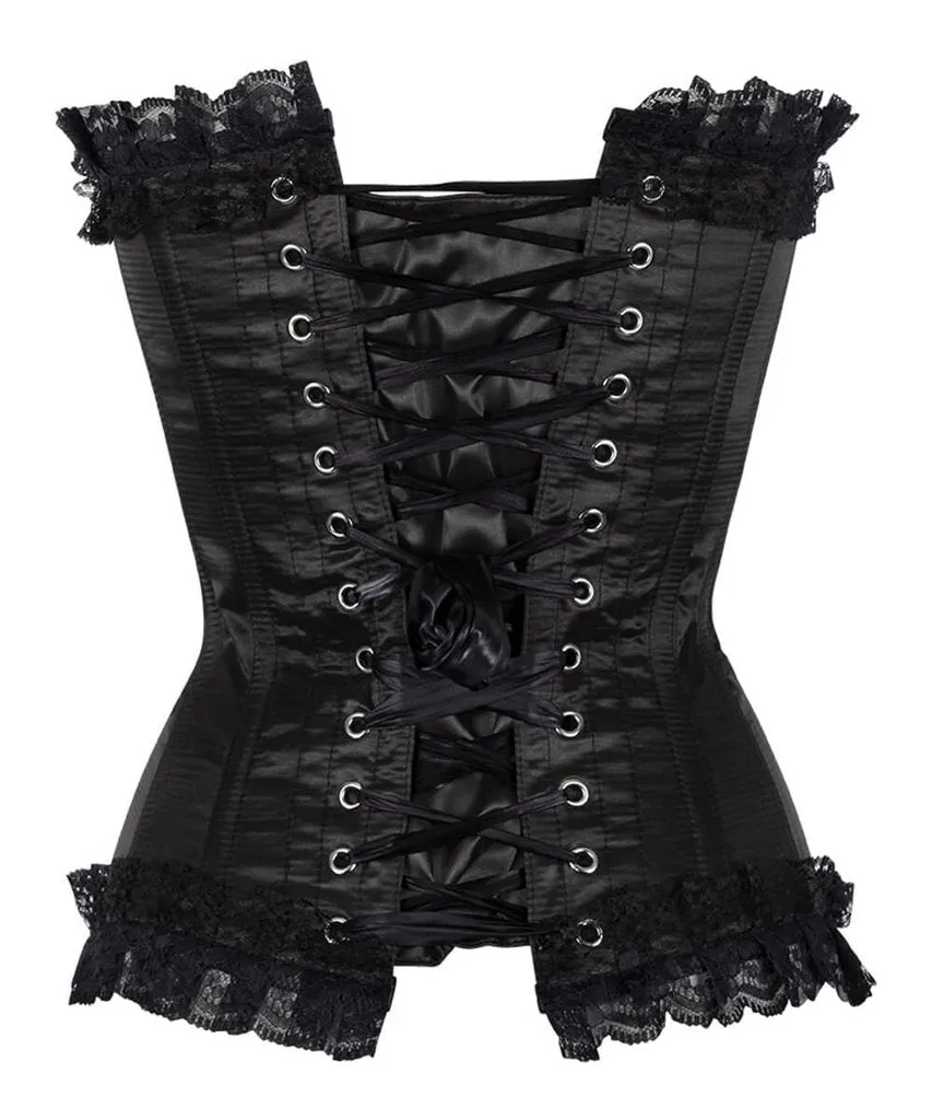 Stevens Burlesque Overbust Corset with Front Busk Opening