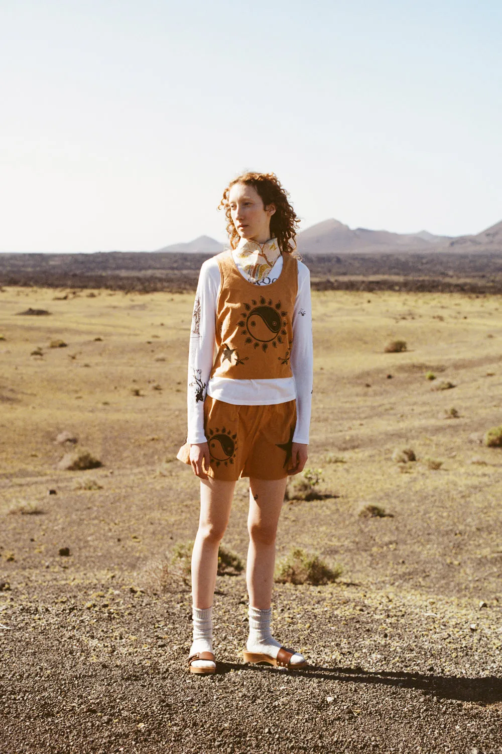 stipa tank top in sand