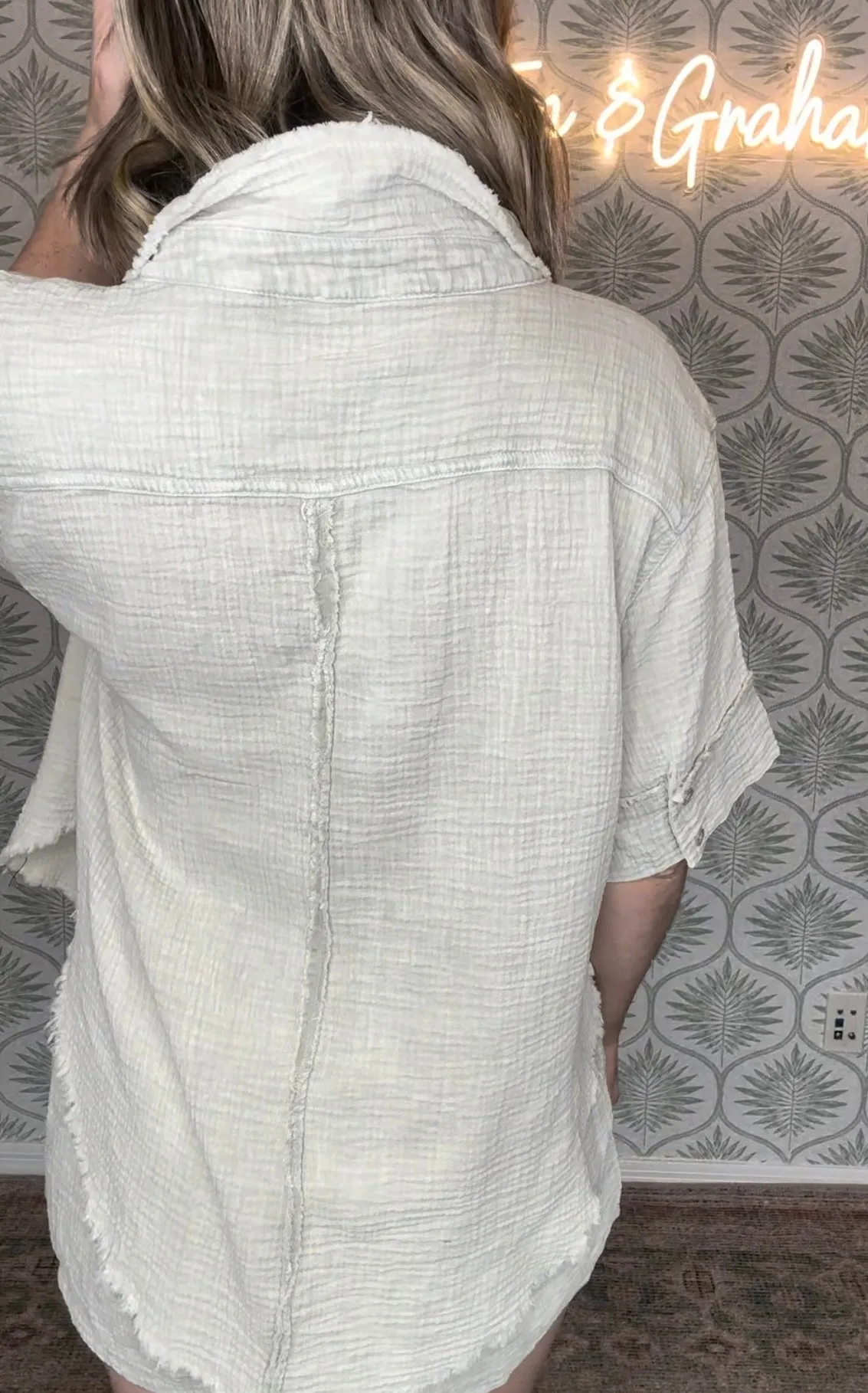 Stone Gauze Shorts