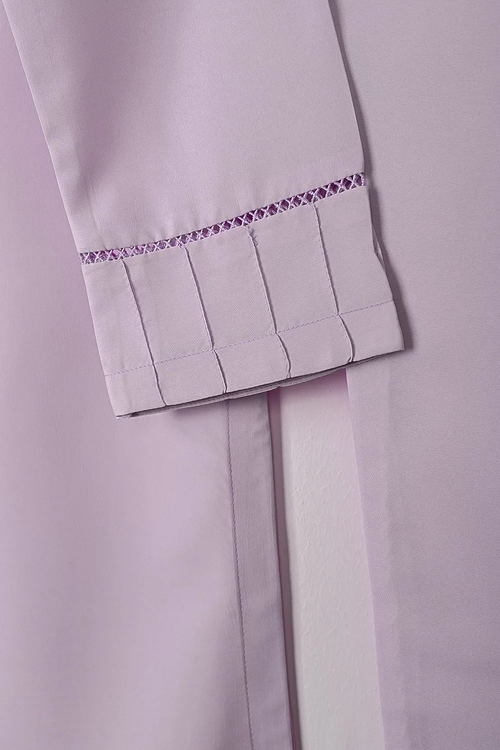 STP-297A-Purple - 2Pc Ready to Wear Malai Solid Dress