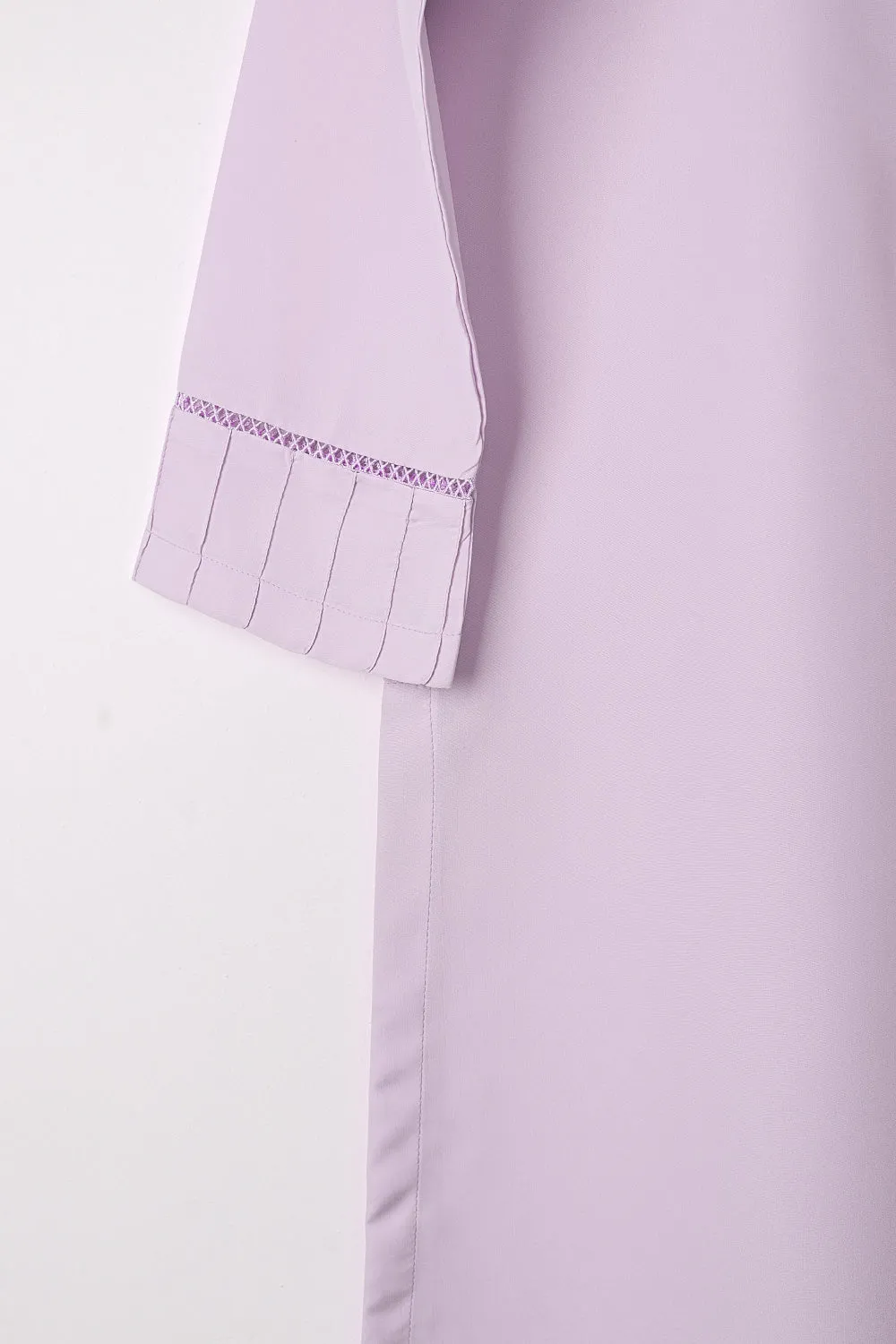 STP-297A-Purple - 2Pc Ready to Wear Malai Solid Dress