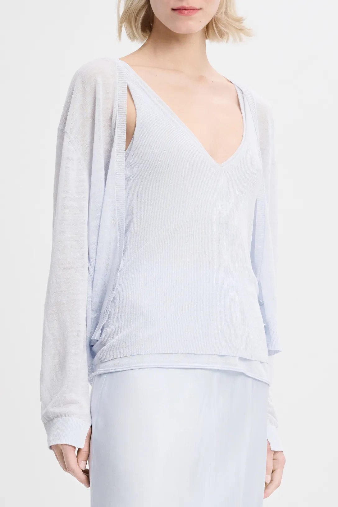 Summer Ease Top | Soft Blue