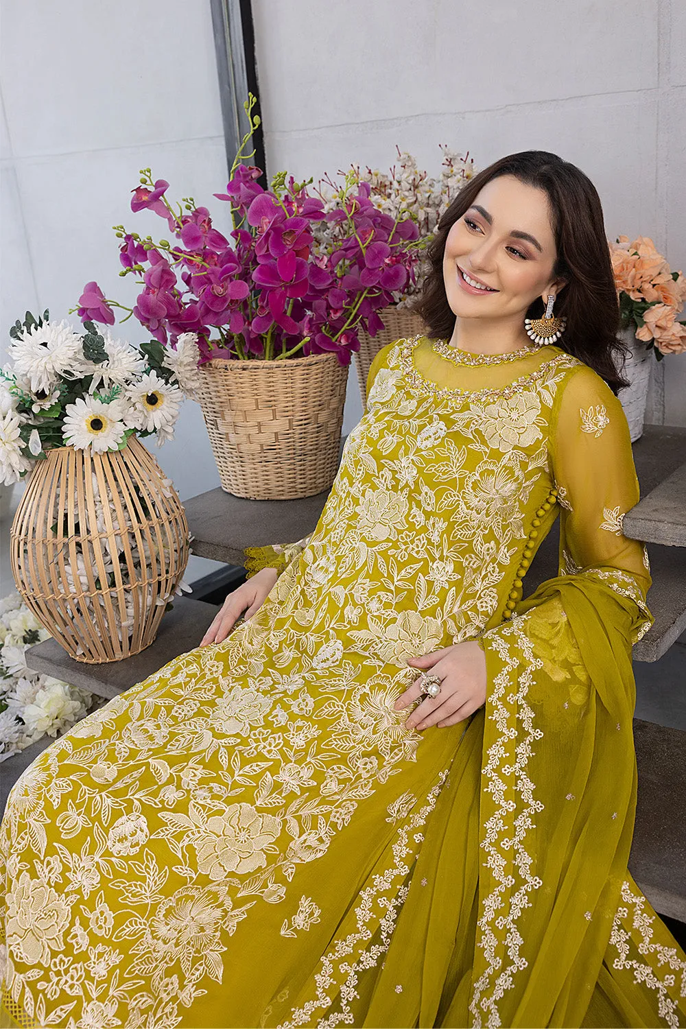 Sunflower |  Azure Ensembles Chiffon 3PCS 2023