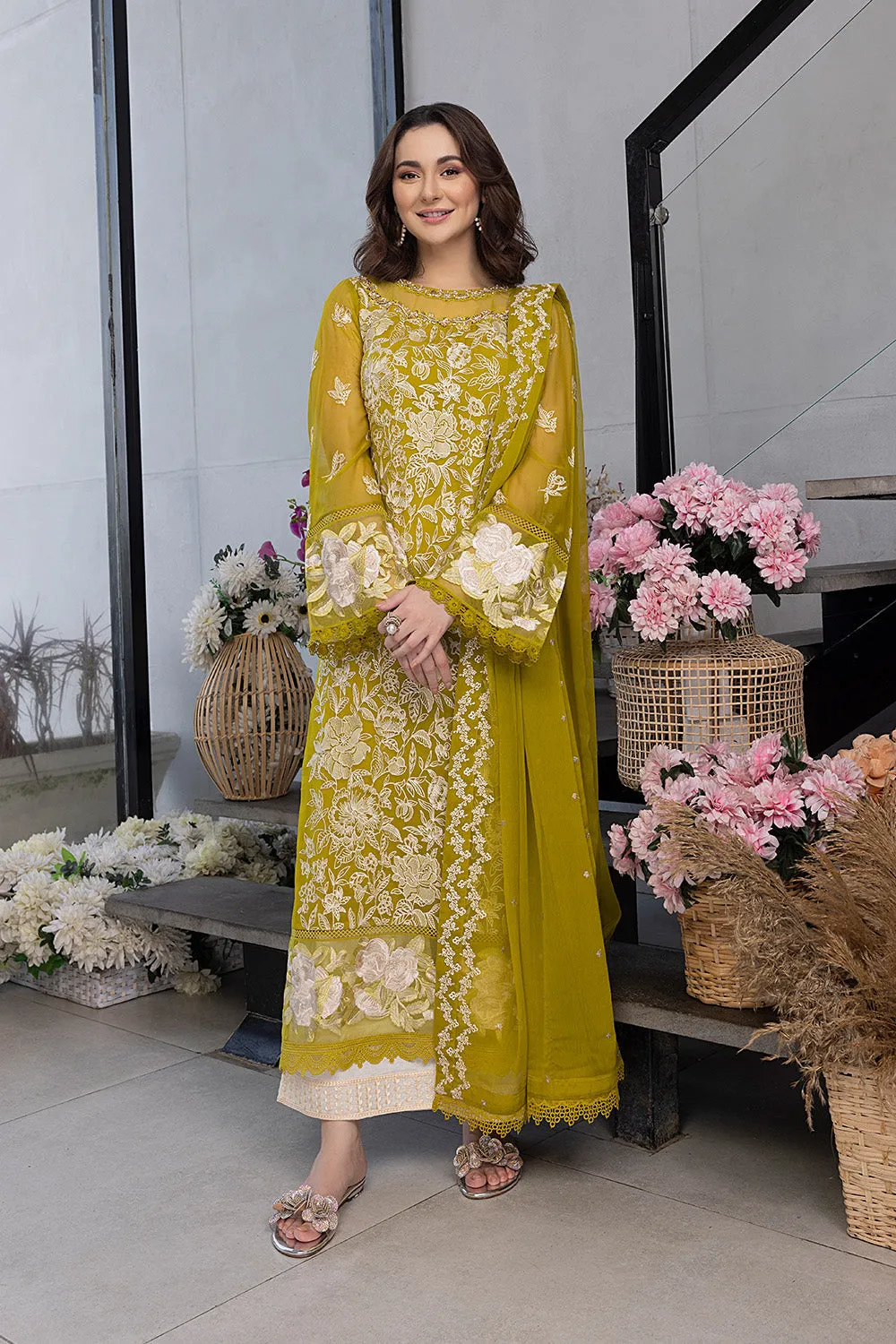 Sunflower |  Azure Ensembles Chiffon 3PCS 2023