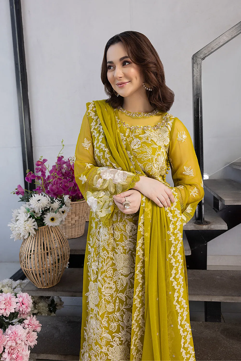 Sunflower |  Azure Ensembles Chiffon 3PCS 2023