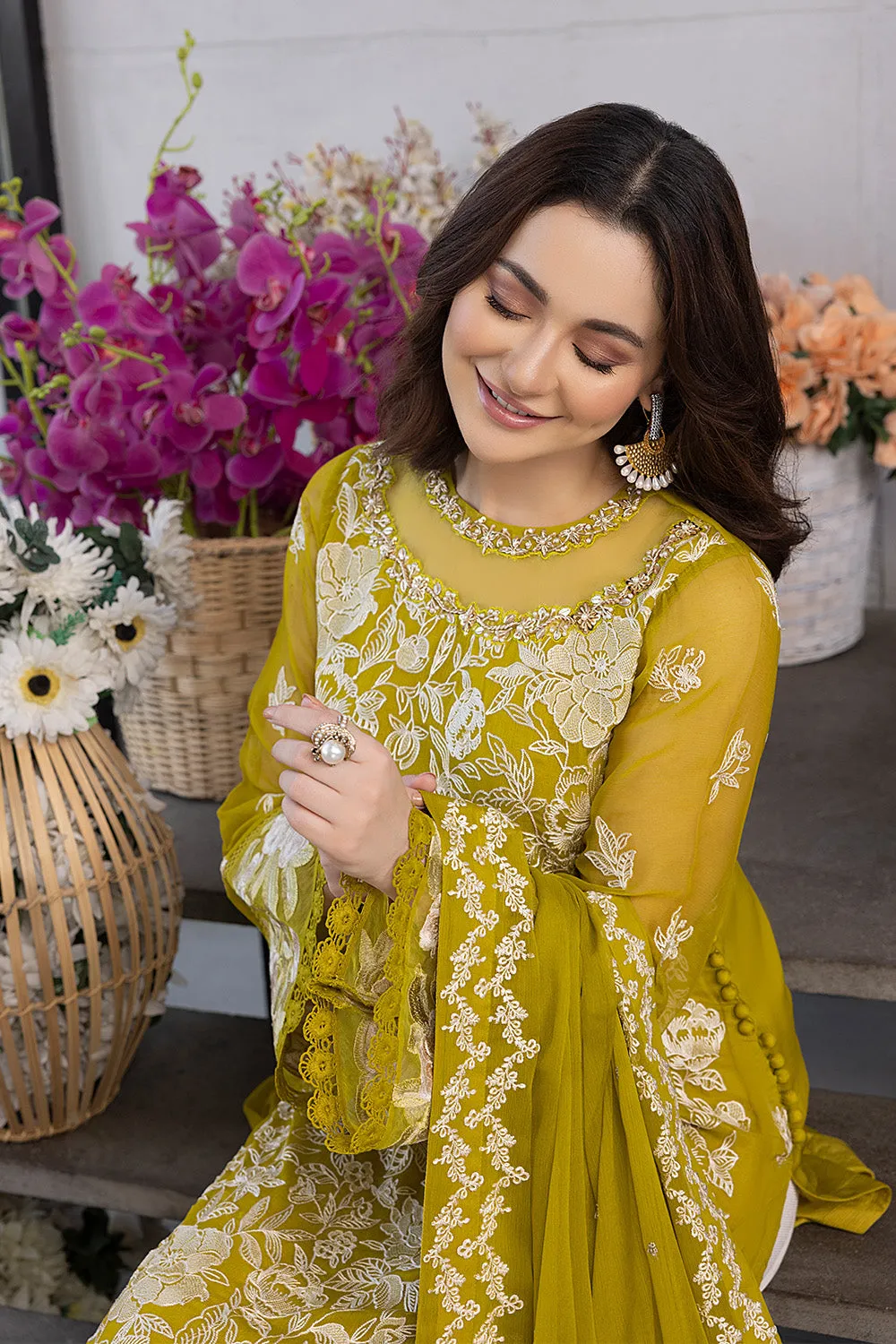 Sunflower |  Azure Ensembles Chiffon 3PCS 2023
