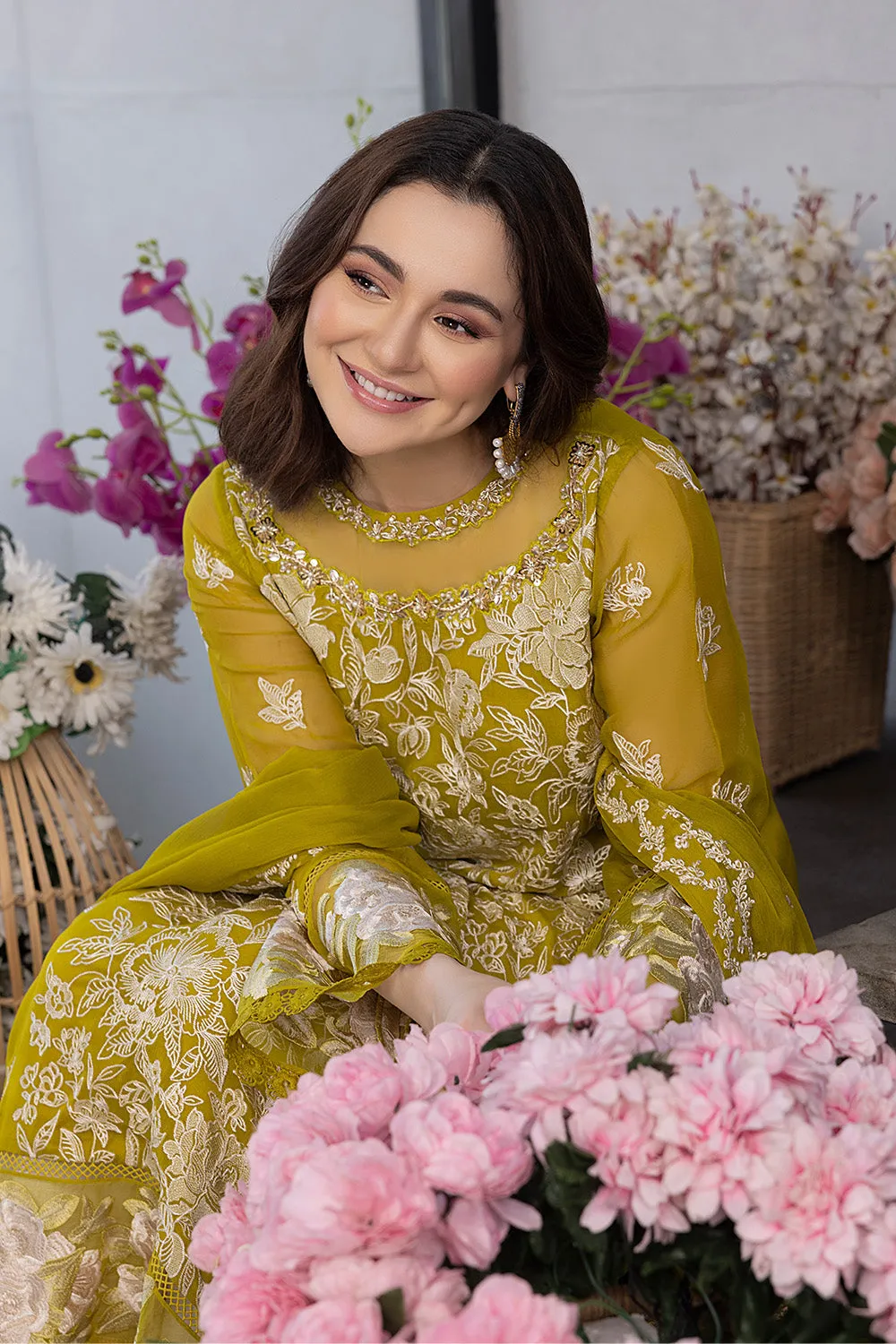 Sunflower |  Azure Ensembles Chiffon 3PCS 2023