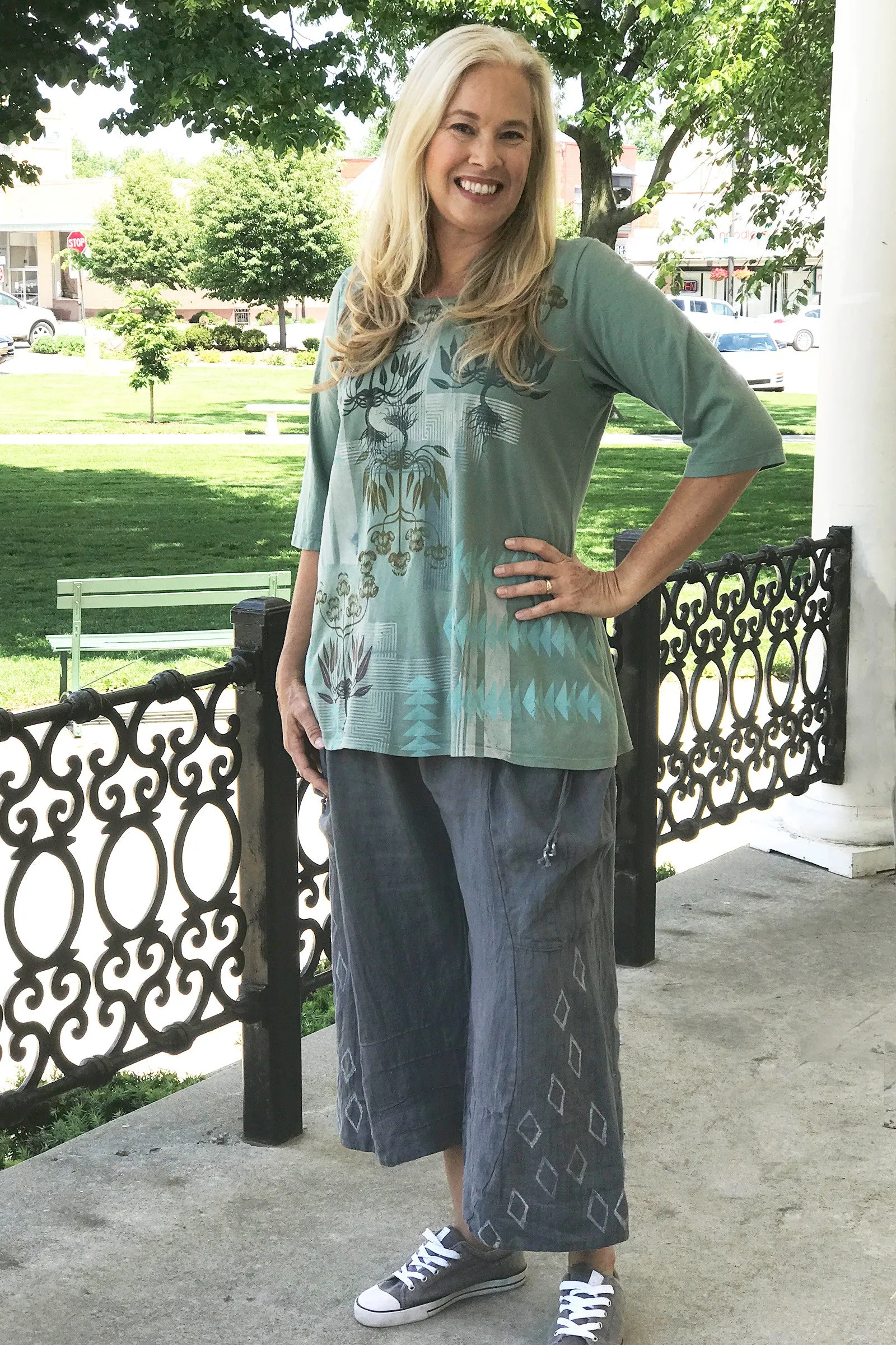 Sunny Day Top 1207C -Aventurine-UNPRINTED