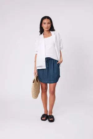 Sunseeker Skirt - Dark Denim