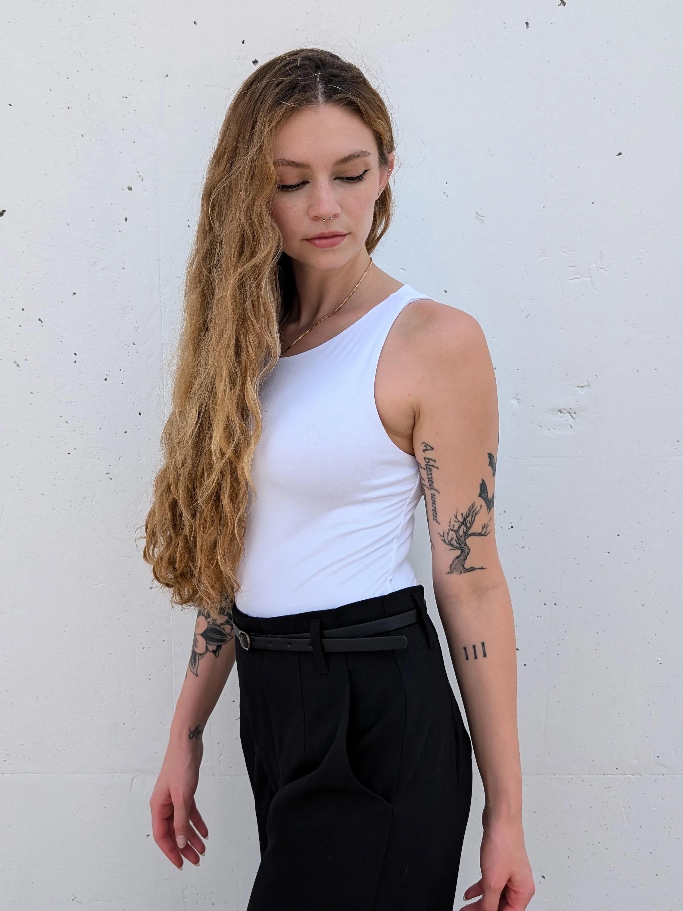 Super Soft Boat Neck Tank