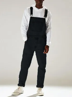 Suspender Denim Jumpsuit