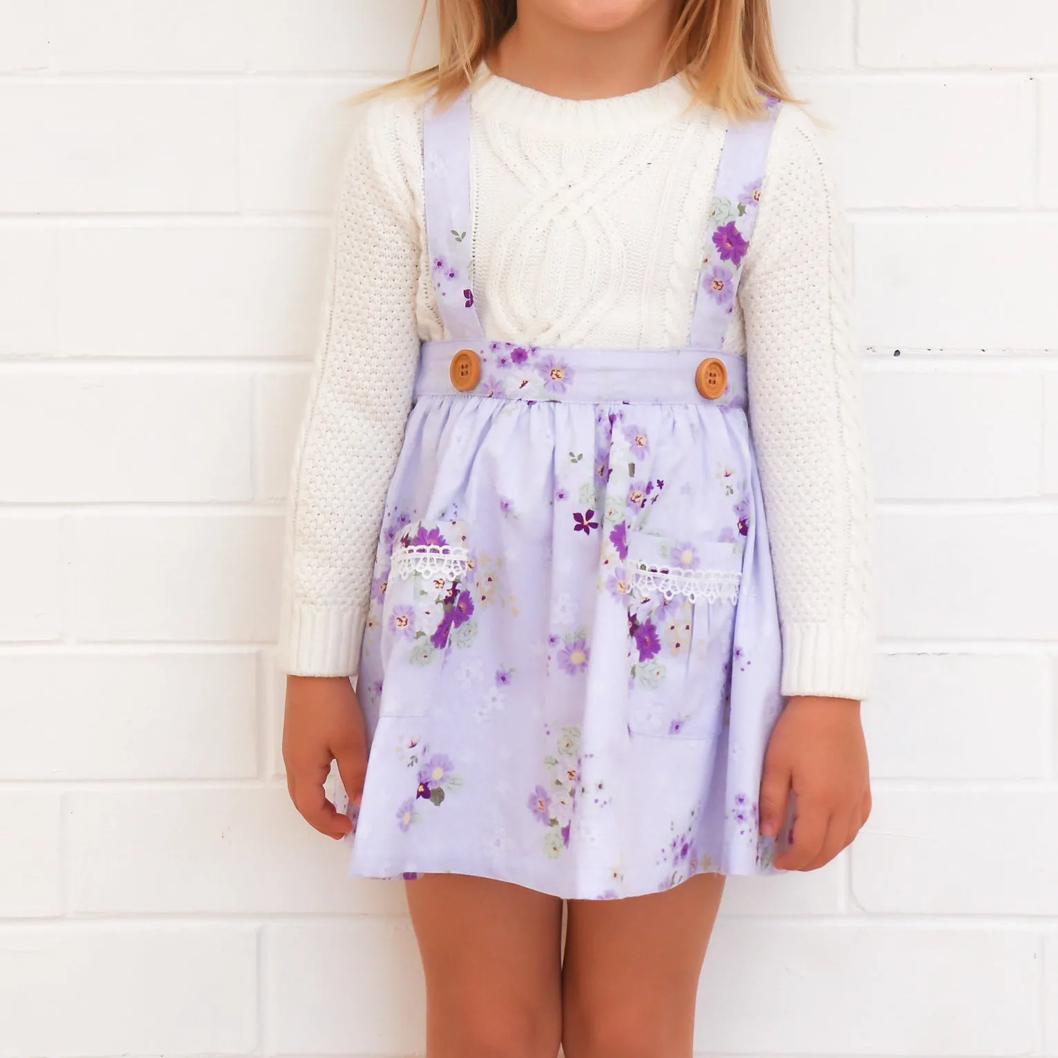 Suspender Skirt - Quinn