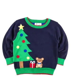 Sweater with Christmas Tree