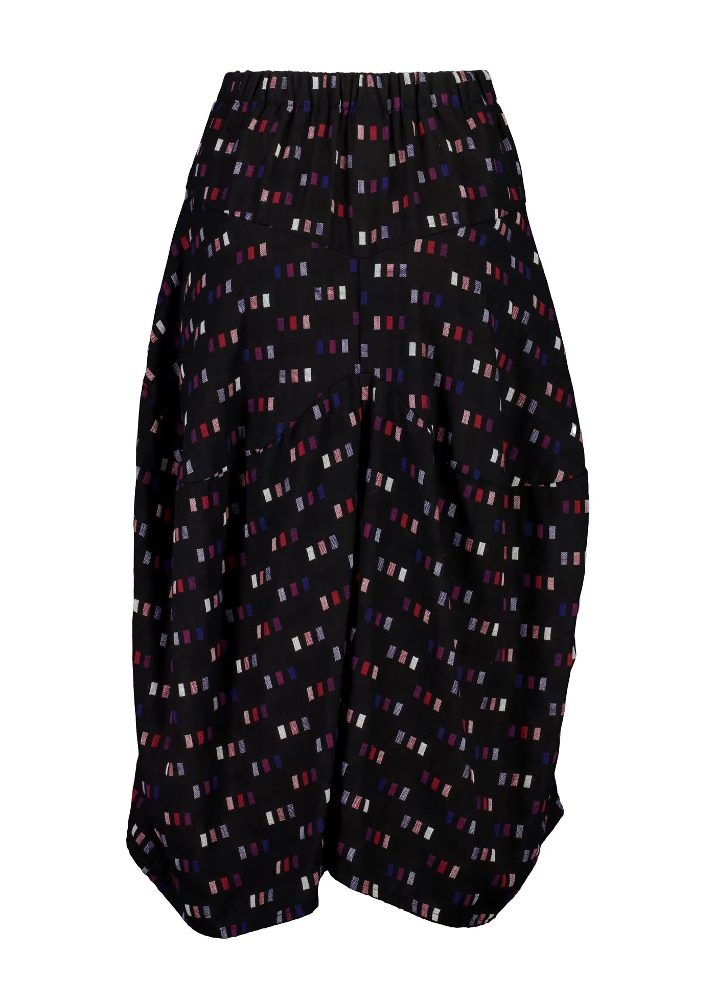 Telegraph Milwaukee Skirt Black in Woven Cotton
