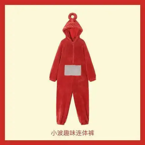 Teletubbies Cartoon Hooded Wearable Adult Blanket Robe