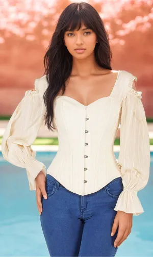 Tessa Custom Made Cotton Corset