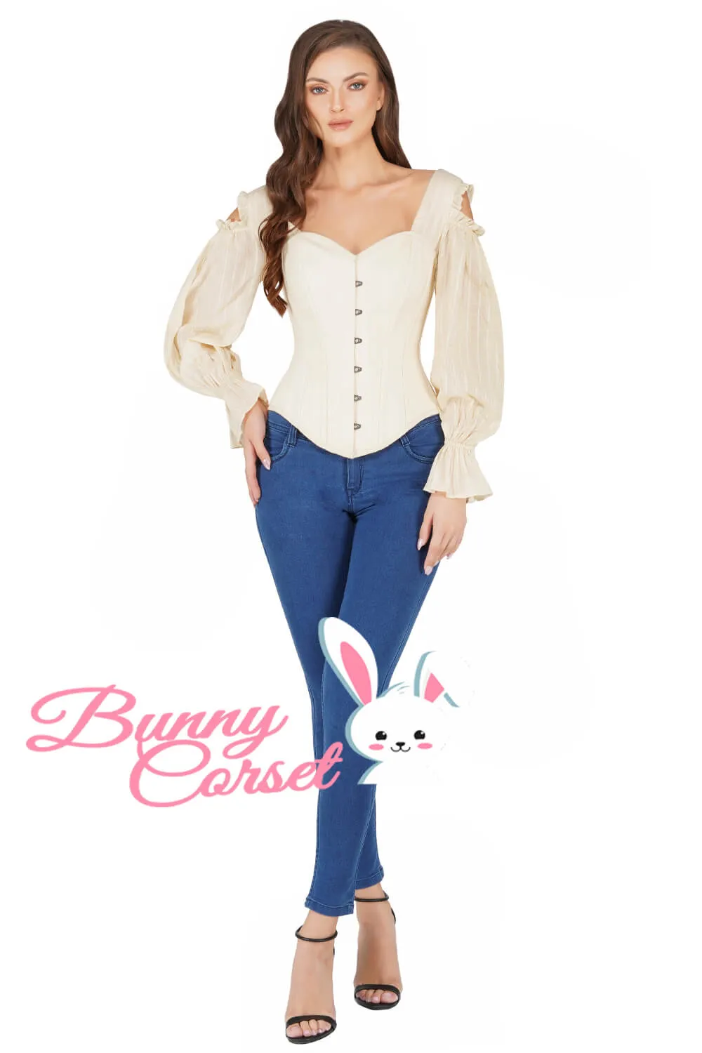 Tessa Overbust Cold Shoulder Corset