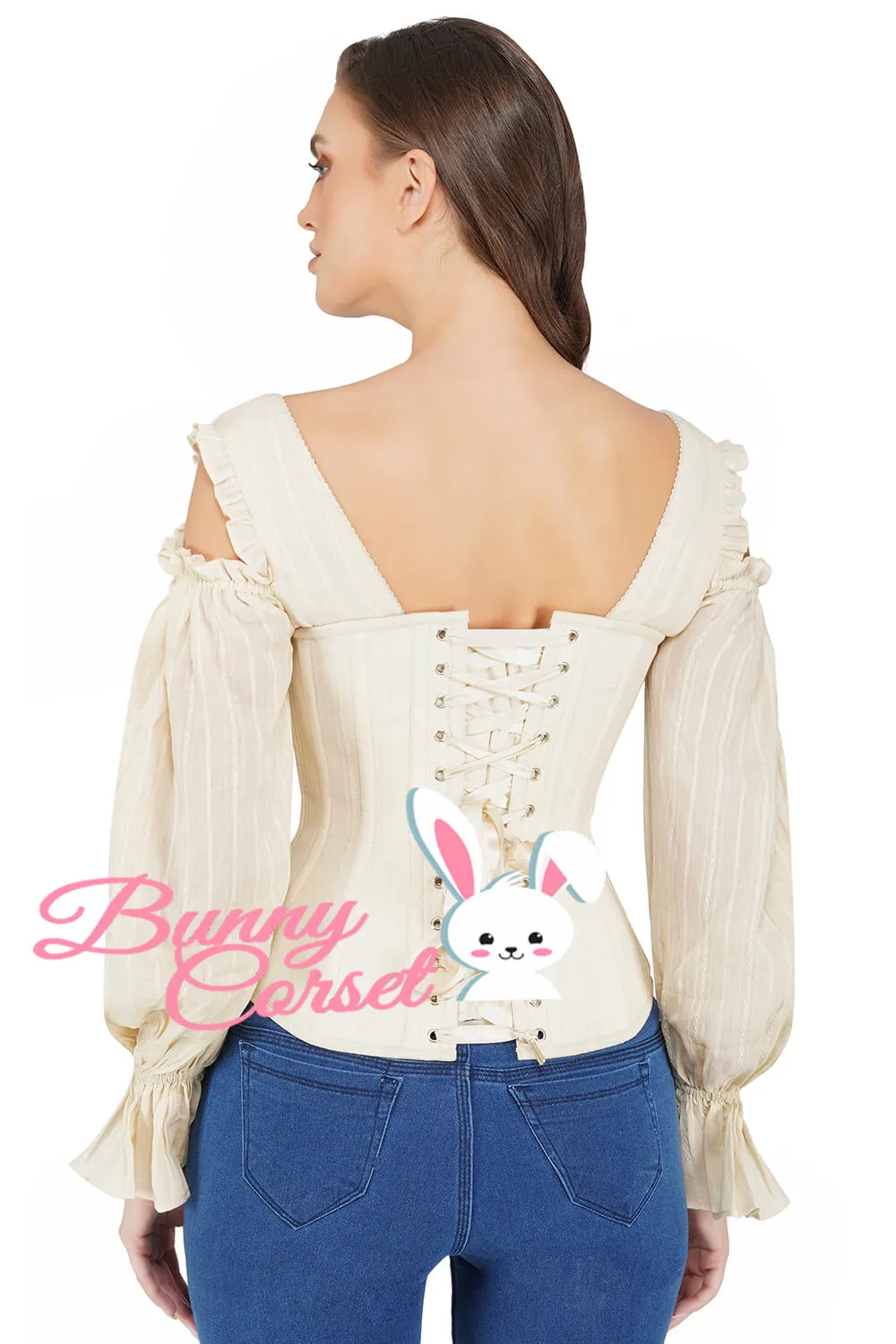 Tessa Overbust Cold Shoulder Corset