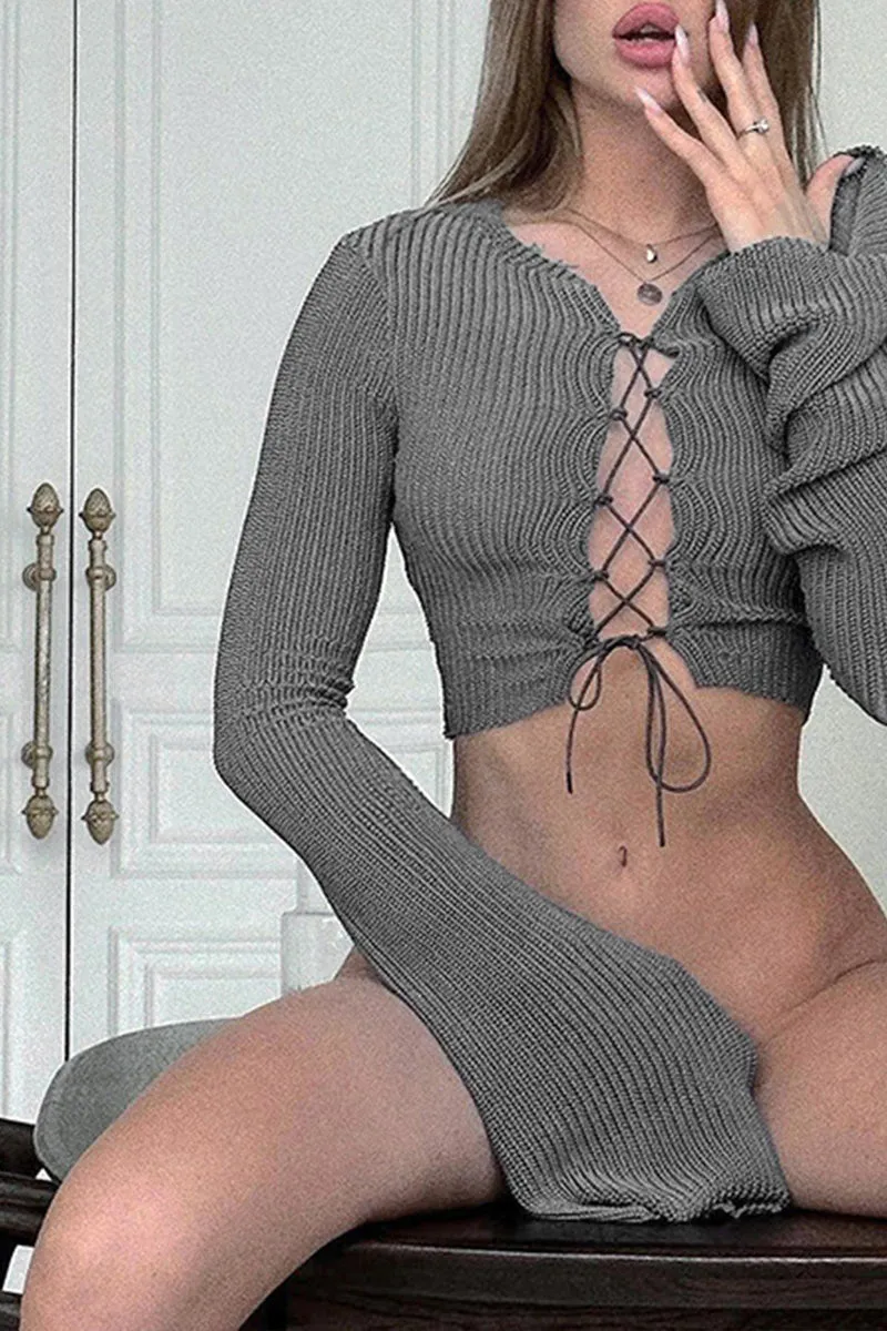 TH0254 Sheer Crop Shirt