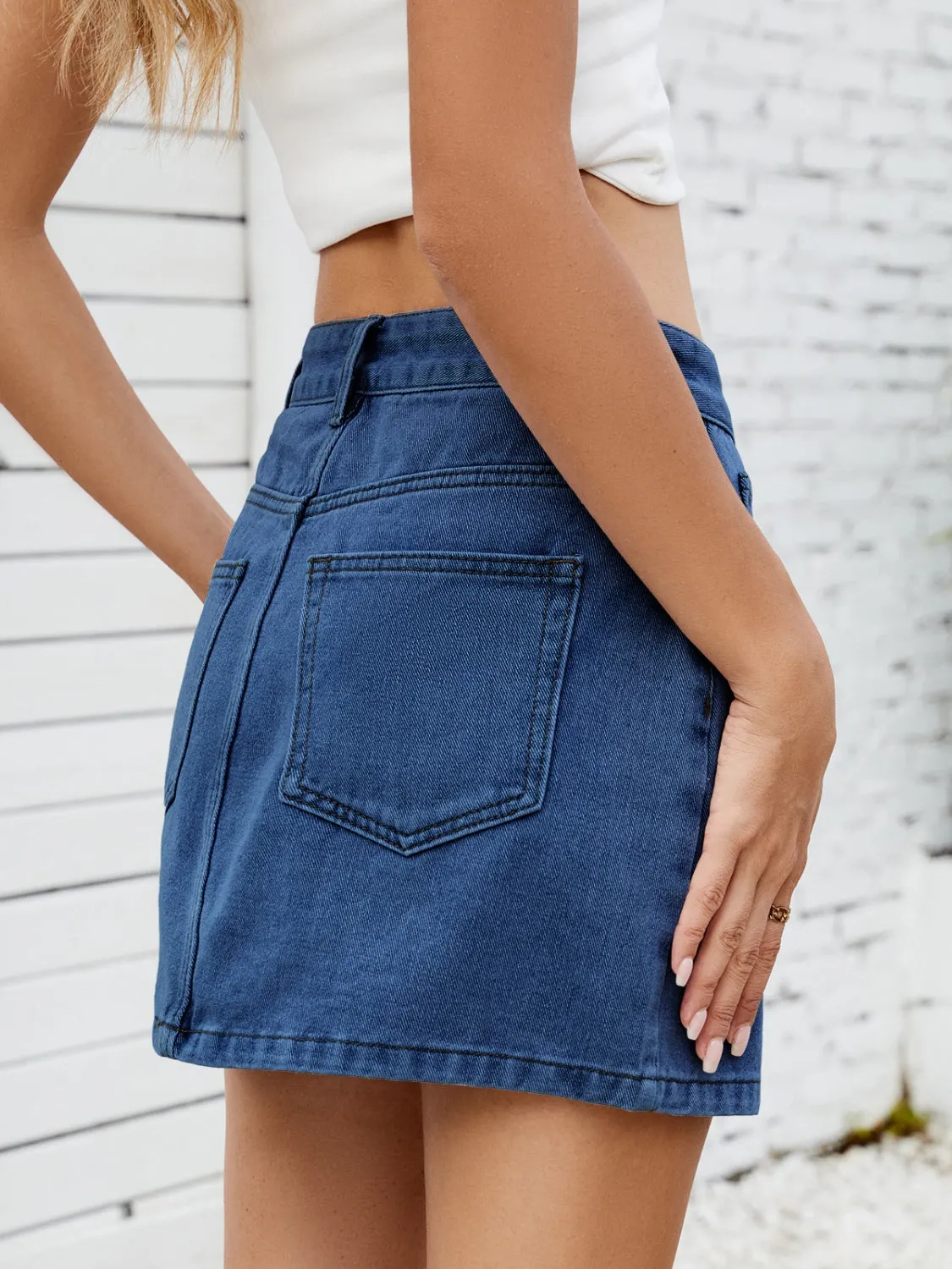 The All-American Foxy Mini Skirt