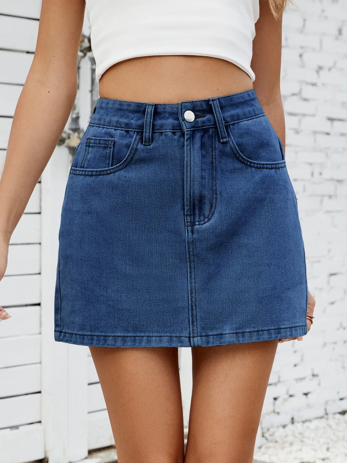 The All-American Foxy Mini Skirt