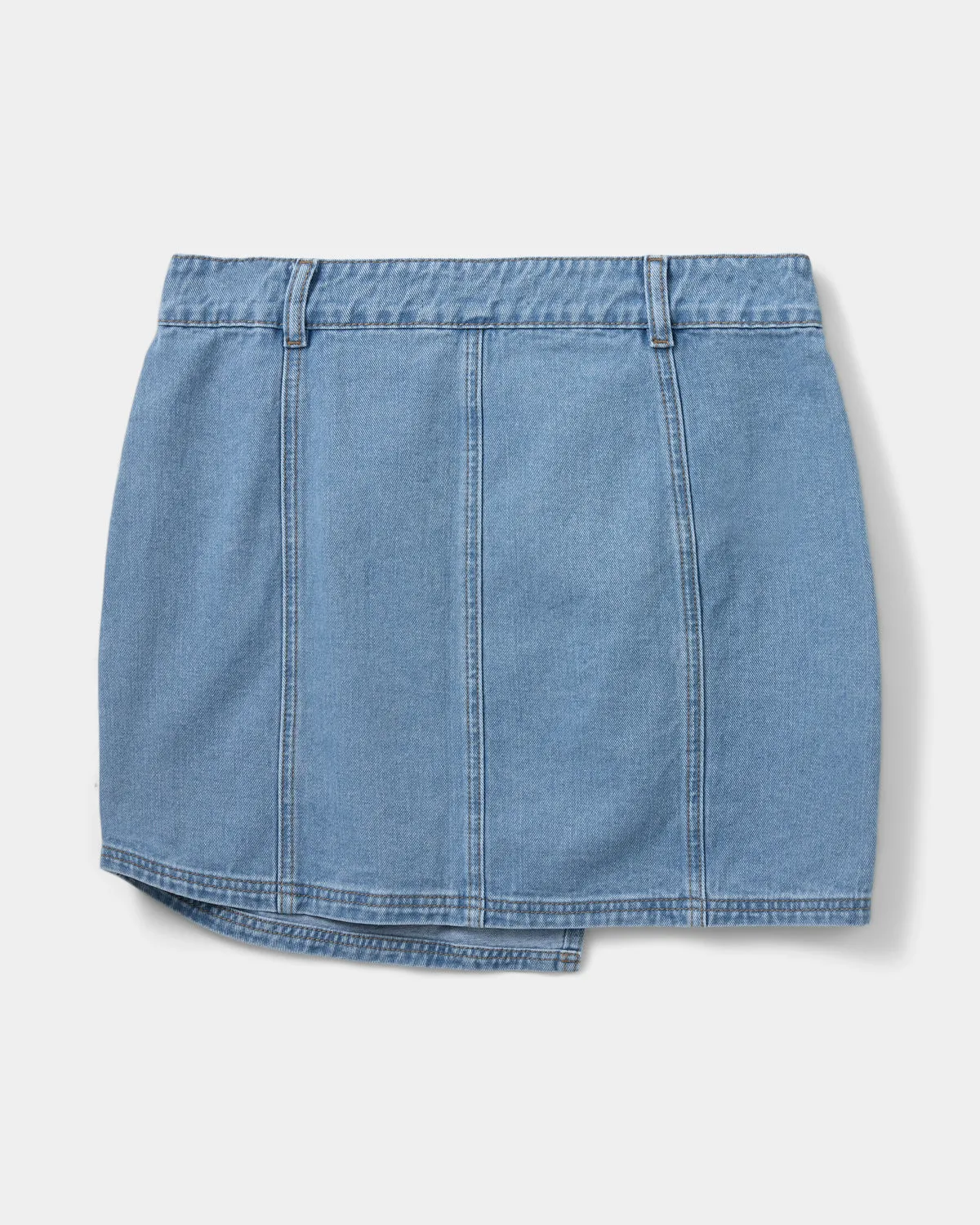 THINASW SKIRT - Denim blue