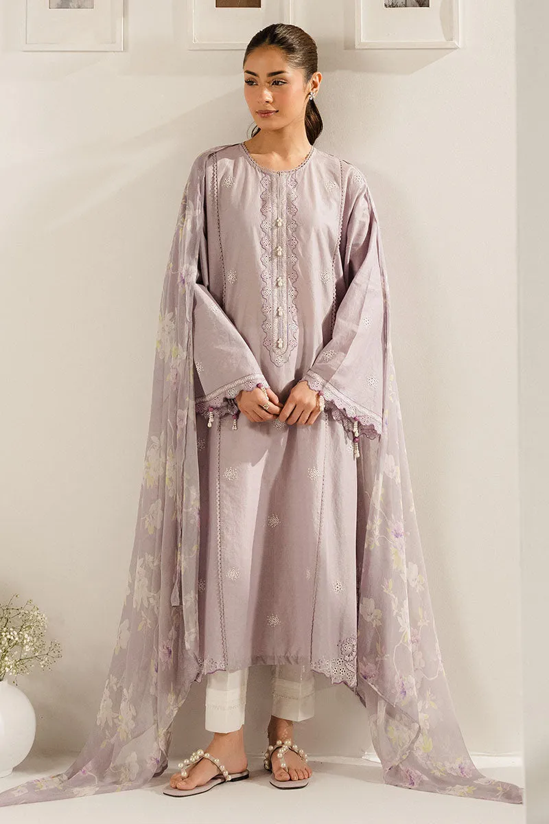 THISTLE BLOOM-2PC (SHIRT & DUPATTA)