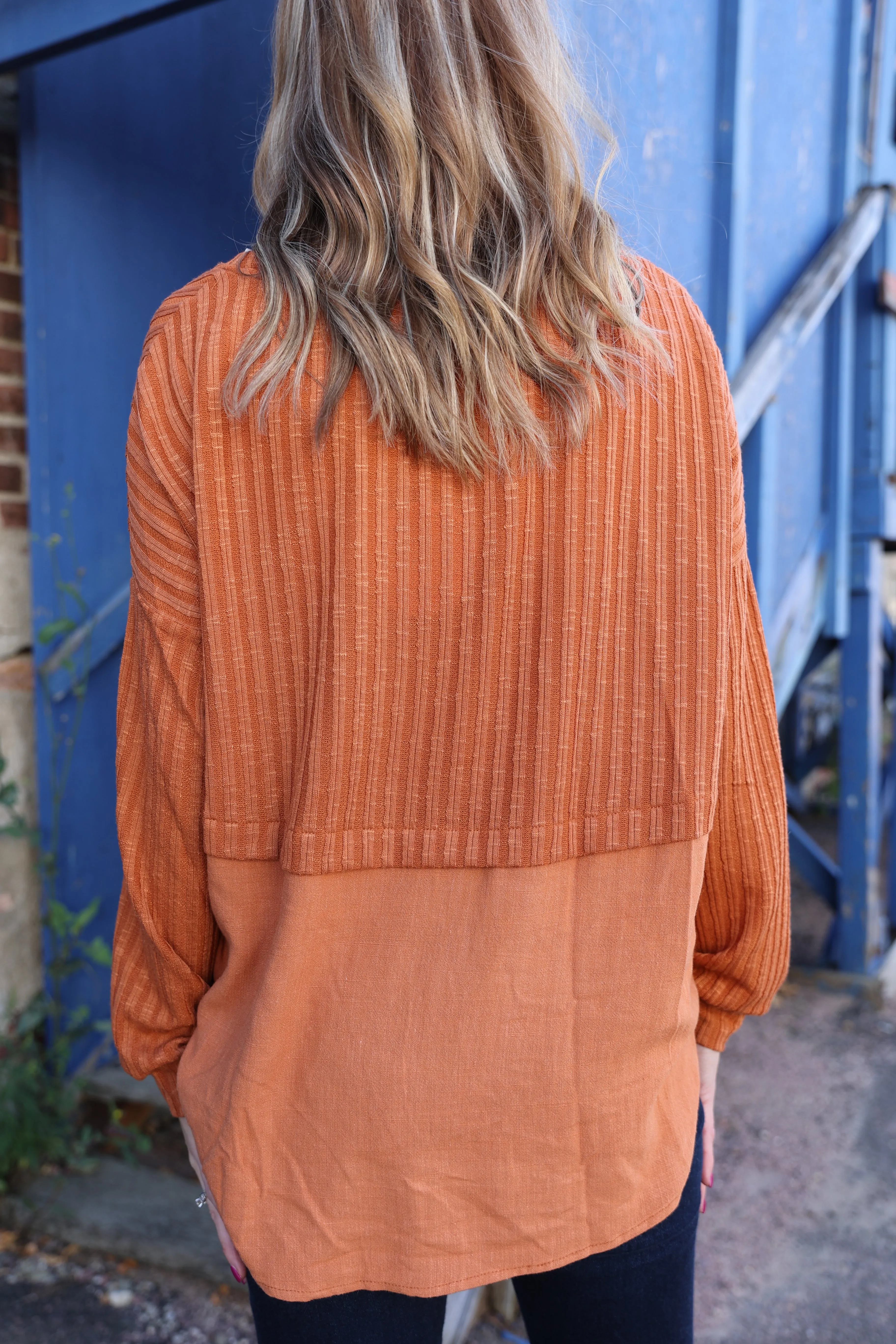 Top In Sunset Orange