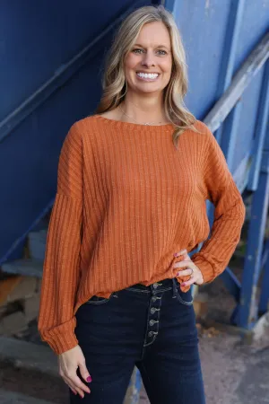 Top In Sunset Orange