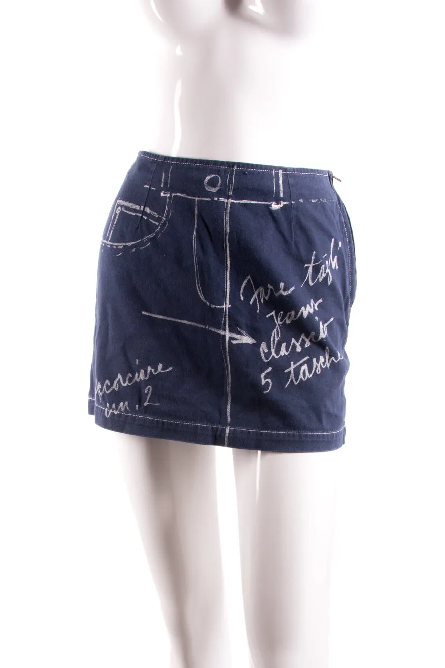 Trompe L'oeil Skirt