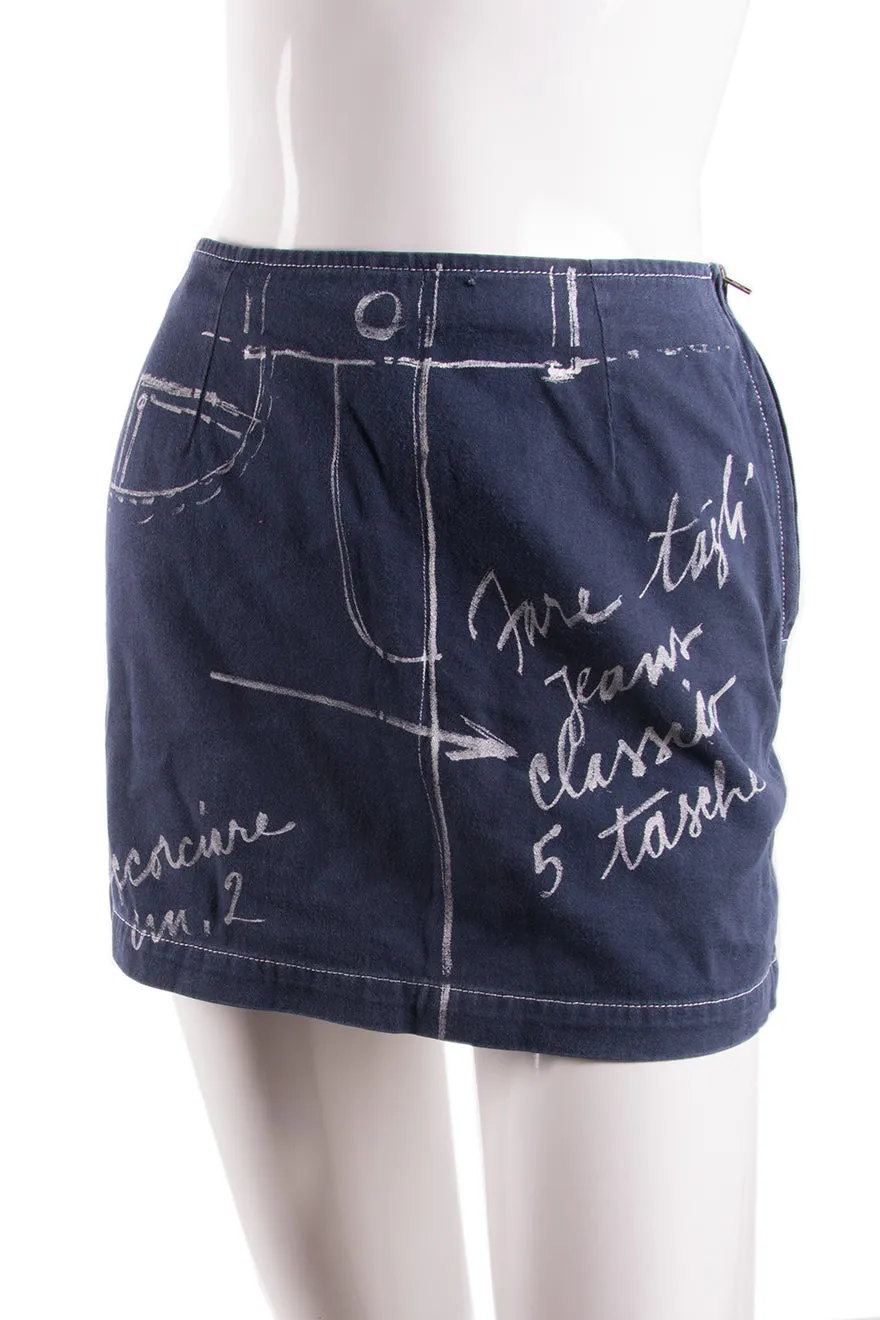 Trompe L'oeil Skirt
