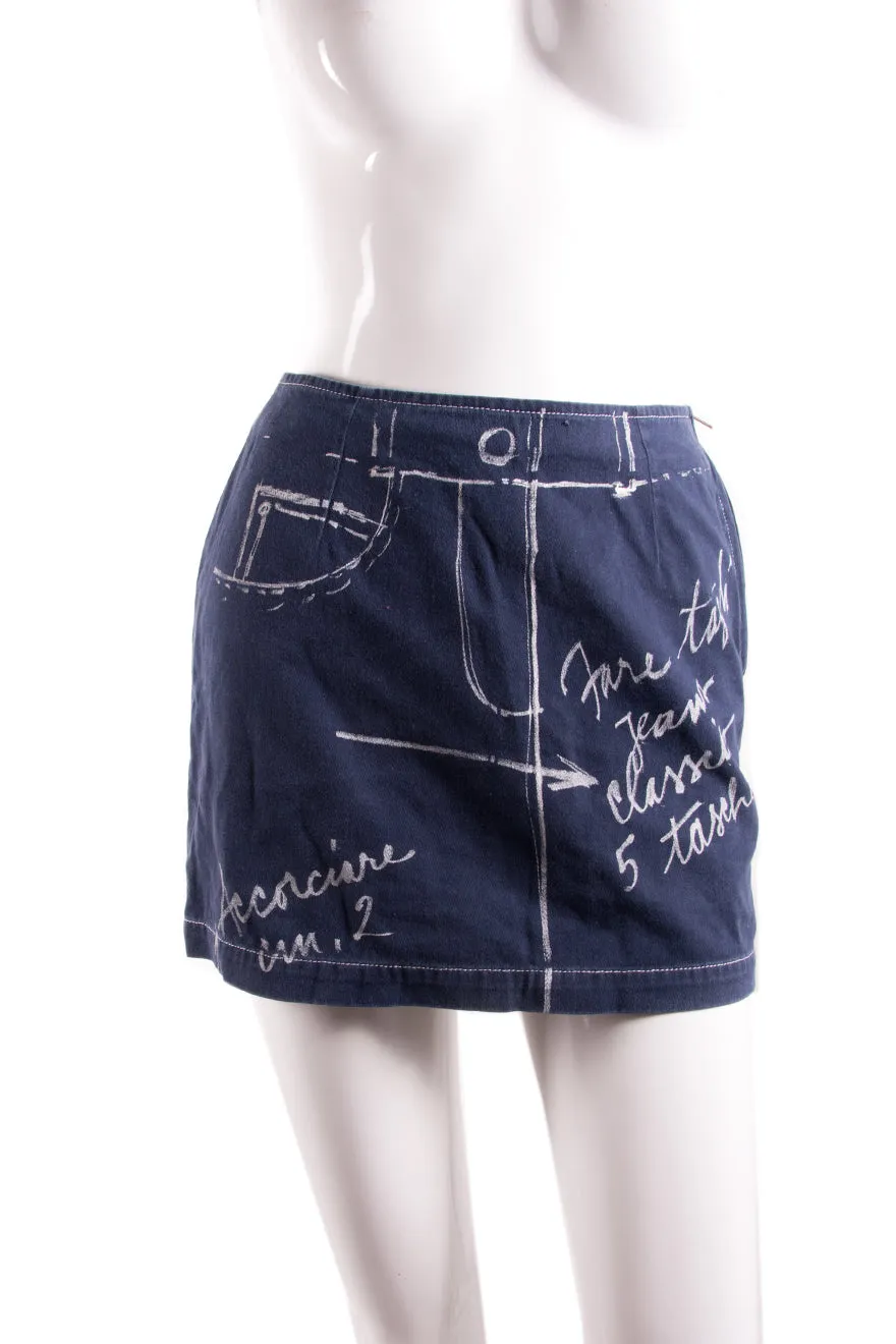 Trompe L'oeil Skirt