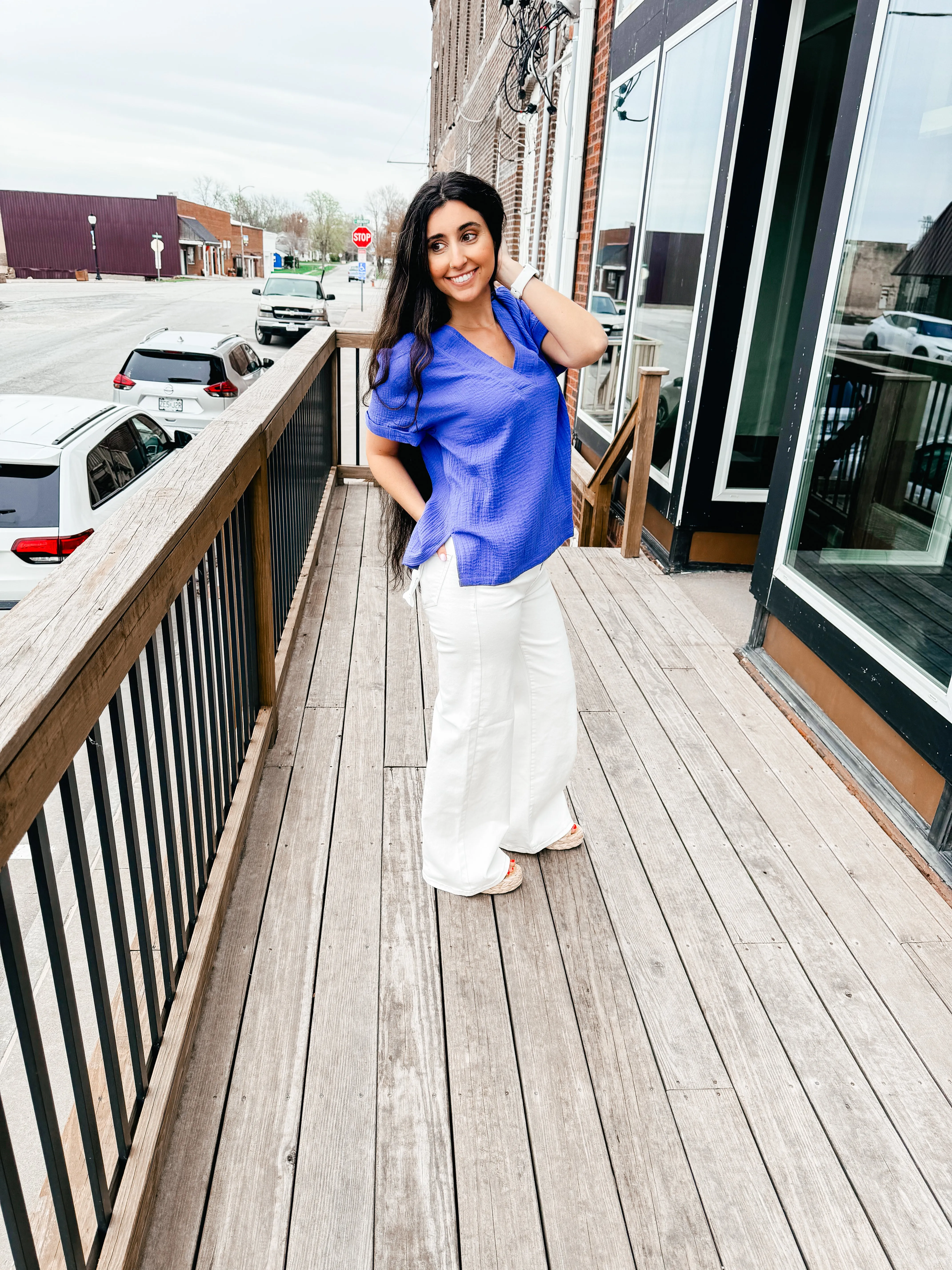 Trudie Vneck Top