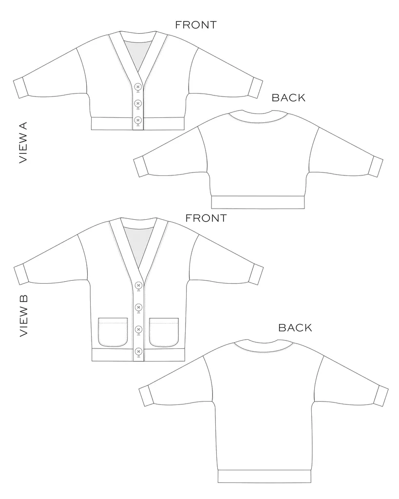 True Bias - Marlo Sweater / Cardigain