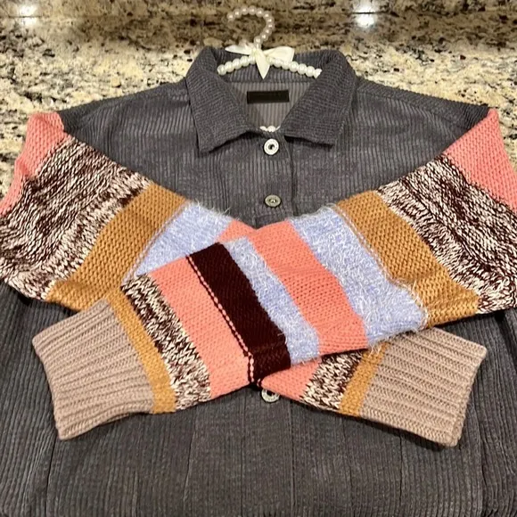 Umgee Sweater Sleeve Jacket