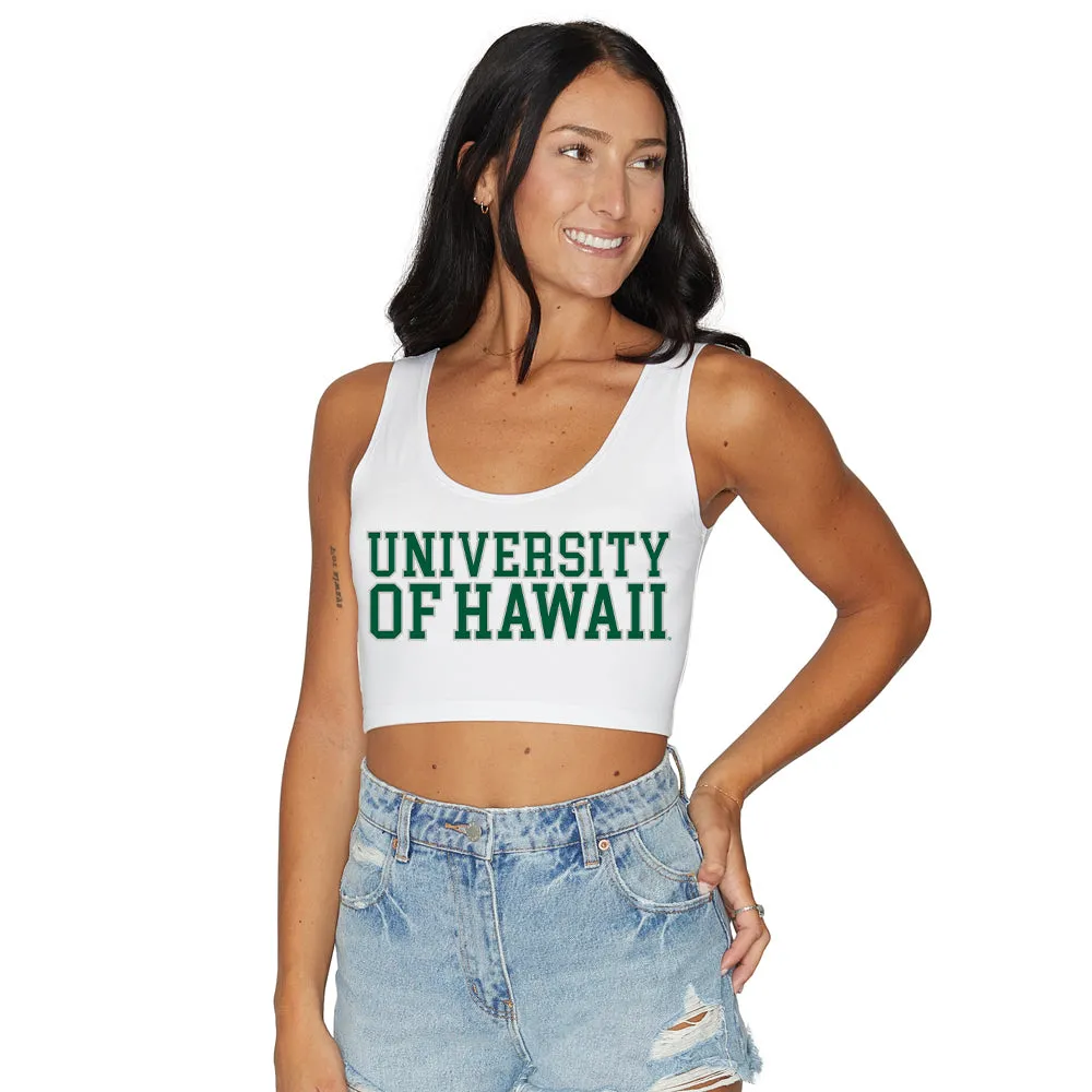 University of Hawaii Crop Tank Top
