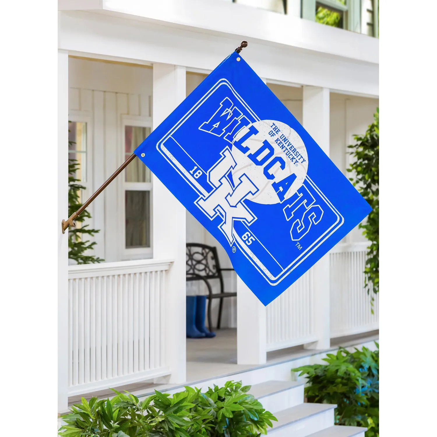 University of Kentucky, Linen Estate Flag,17l944