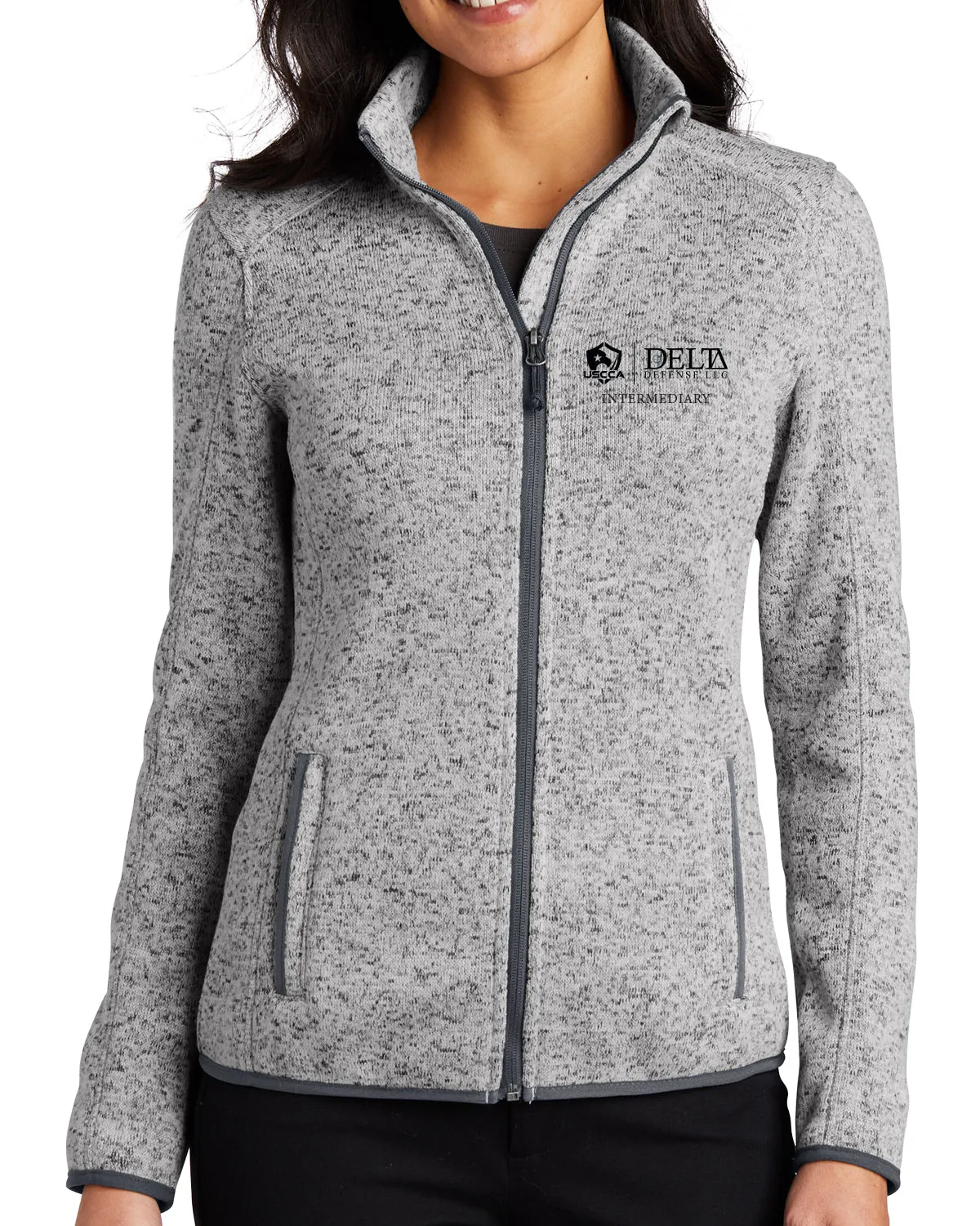 USCCA Ladies Sweater Fleece Jacket