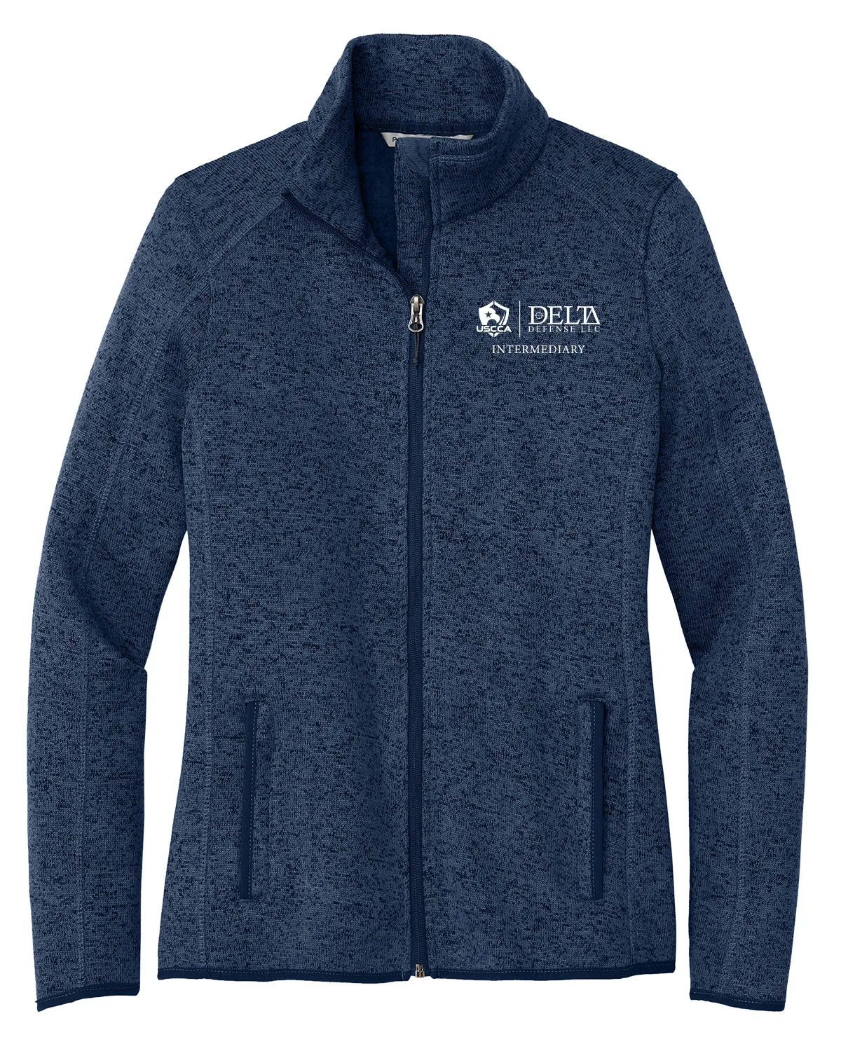 USCCA Ladies Sweater Fleece Jacket