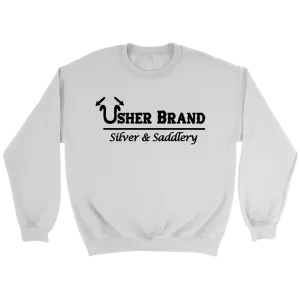 Usher Brand Sweat Shirt with Black Letters