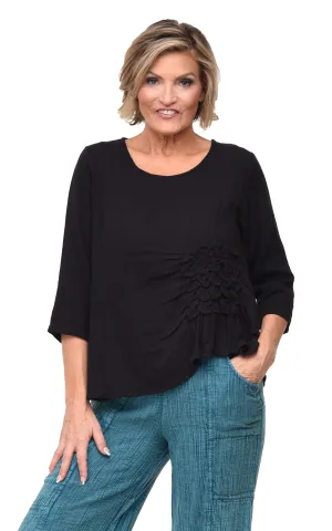 VCG365 Olga Top in Black*