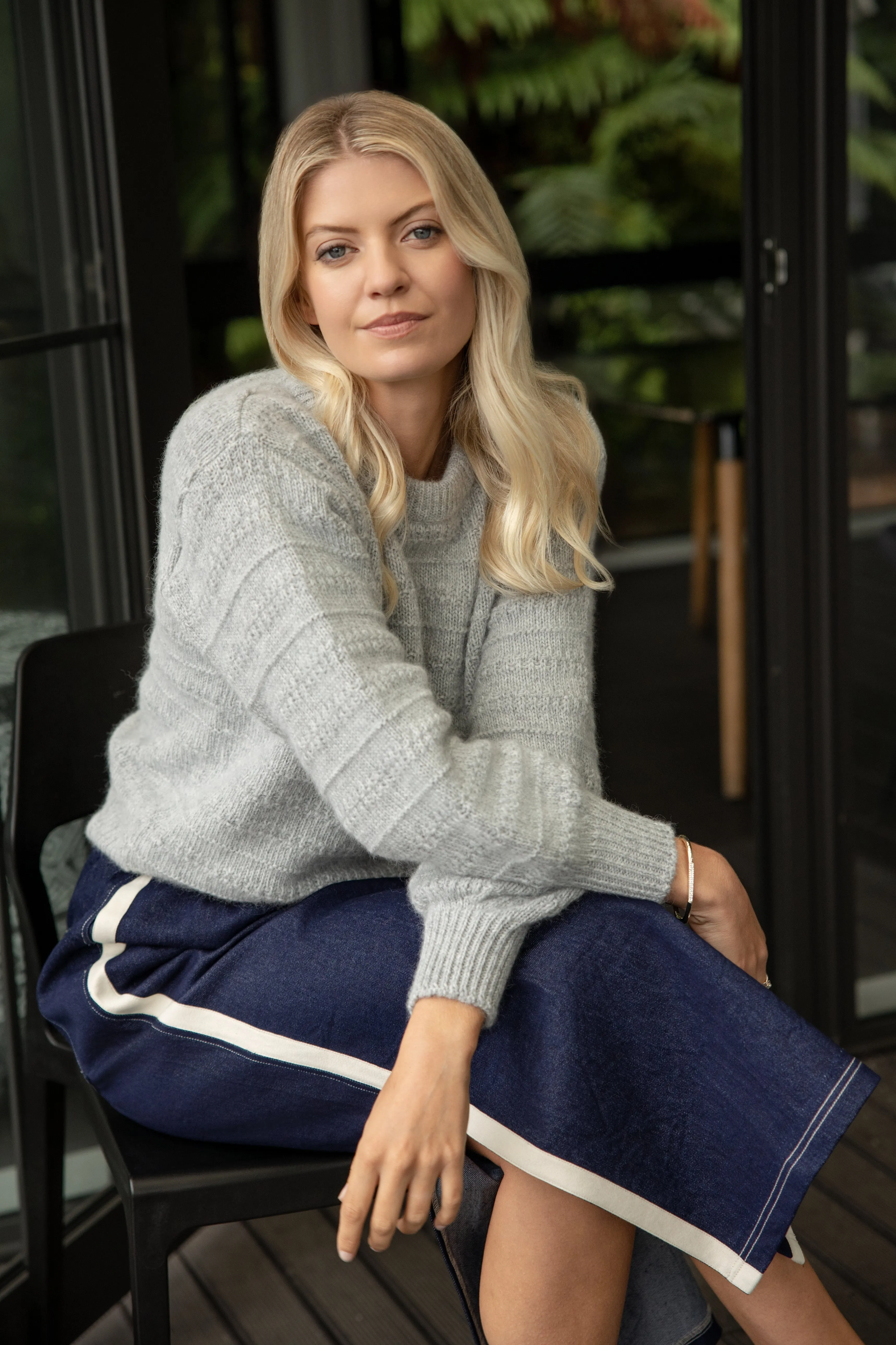 VIENNA DENIM SKIRT